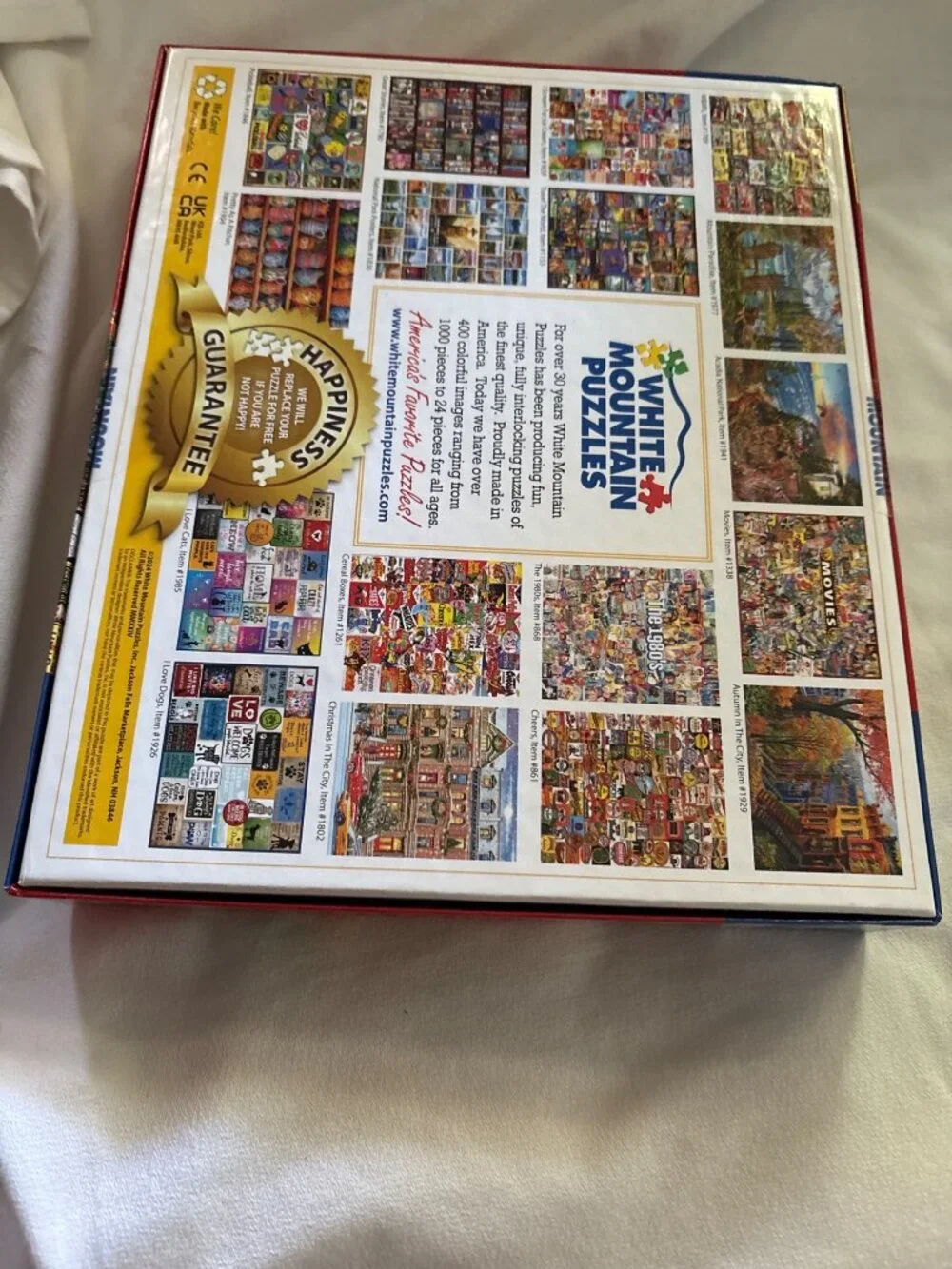 Crazy State Laws Jigsaw Puzzle 1000 Pieces By White Mountain With Bonus Poster I